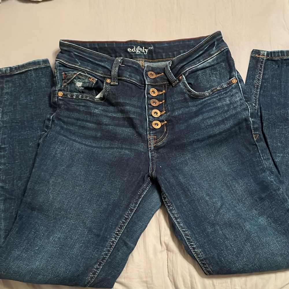 Edgely high-rise skinny jeans
